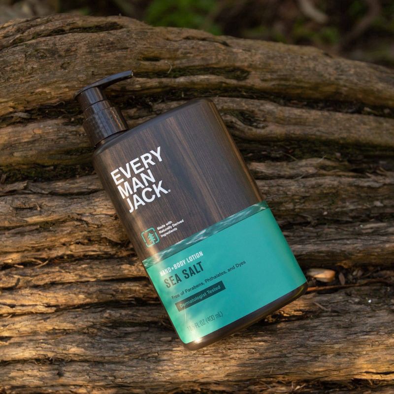 slide 8 of 11, Every Man Jack Daily Hydration Sea Salt Body Lotion - 13.5 fl oz, 13.5 fl oz
