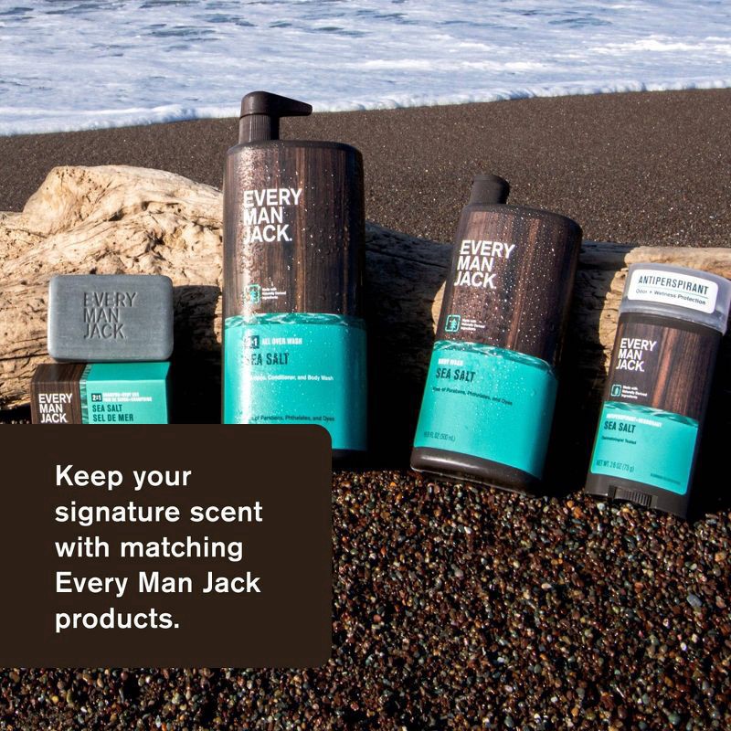 slide 3 of 11, Every Man Jack Daily Hydration Sea Salt Body Lotion - 13.5 fl oz, 13.5 fl oz