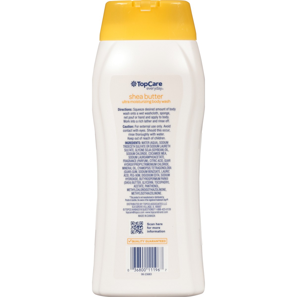 slide 5 of 9, TopCare Shea Butter Ultra Moisturizing Body Wash, 23.60 fl oz