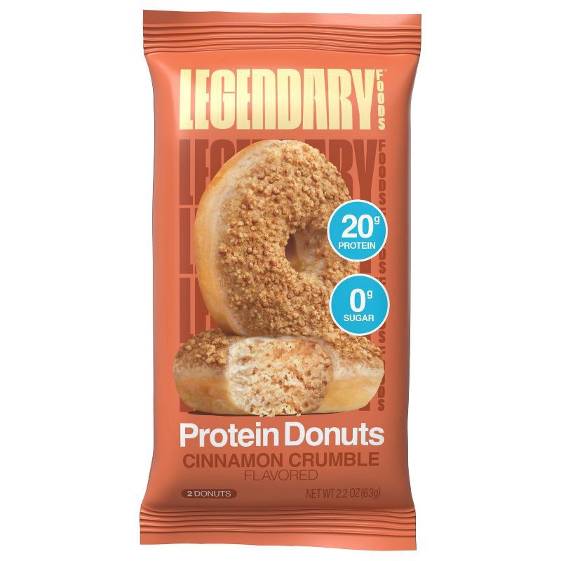 slide 3 of 5, Legendary Foods Protein Donuts, 8.9 oz