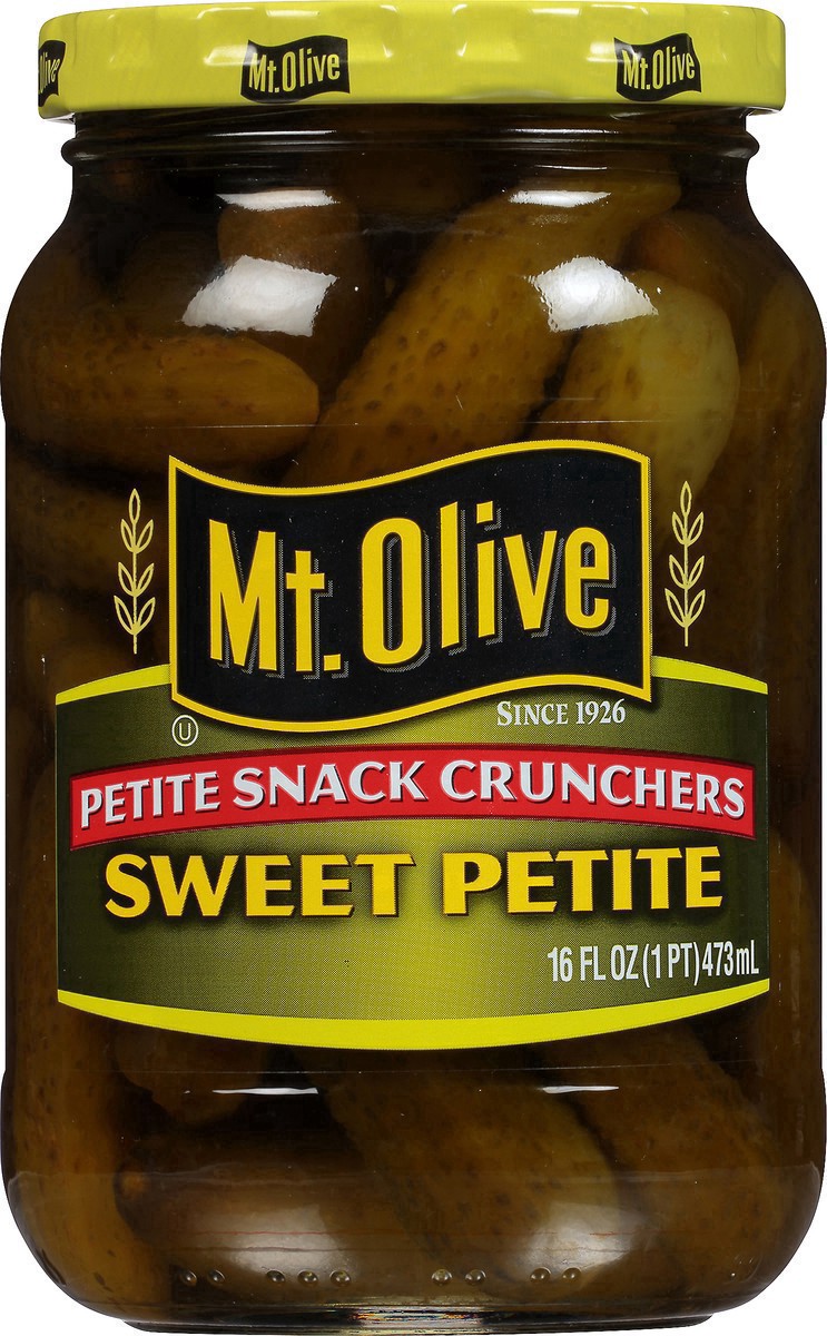 slide 3 of 21, Mt. Olive Petite Snack Crunchers Sweet Petite Pickles 16oz, 16 oz