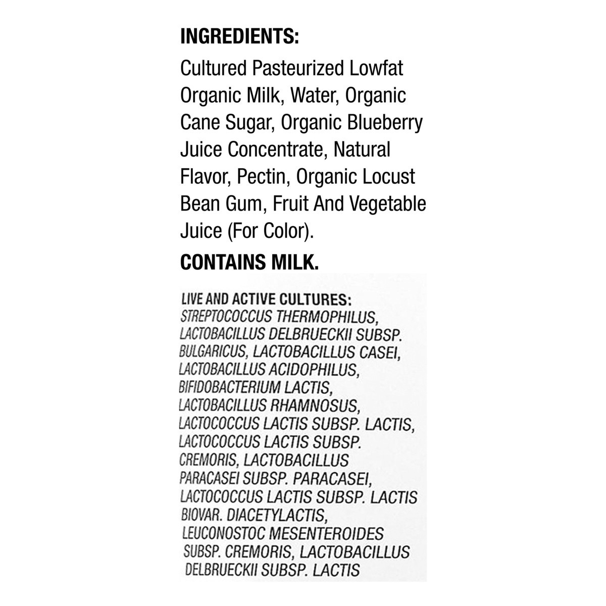 slide 10 of 12, Wallaby Organic Lowfat Blueberry Kefir, 32 Oz., 32 fl oz