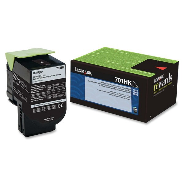slide 4 of 4, Lexmark™ 700 Black High Yield Toner Cartridge, 1 ct