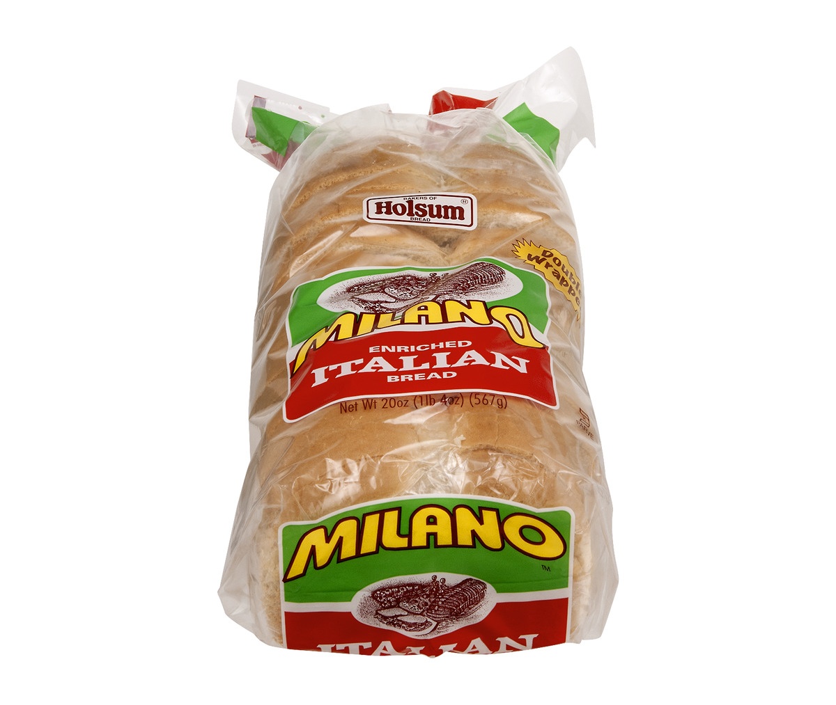 slide 1 of 1, Holsum Milano Enriched Italian Bread, 20 oz