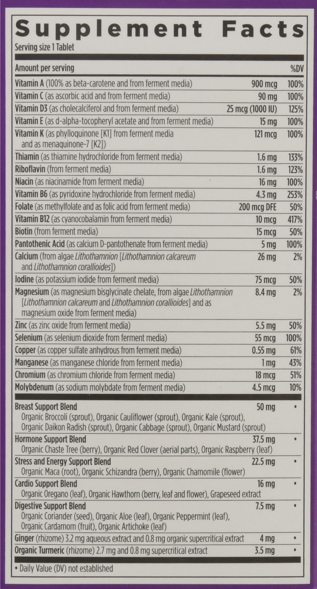 slide 2 of 9, New Chapter Every Woman's One Daily 40+ Multivitamin, 48 ct