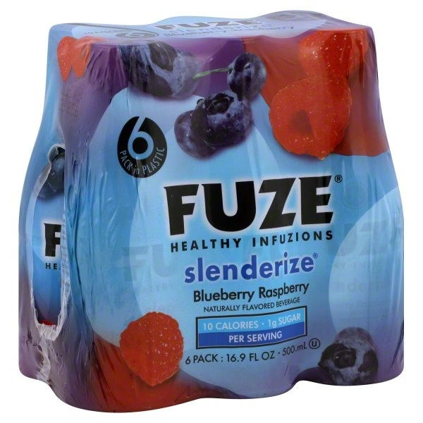 slide 1 of 1, Fuze Blueberry Raspberry, 96 oz