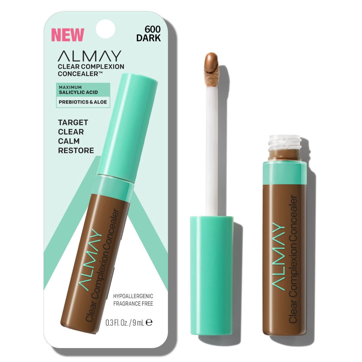 slide 1 of 1, Almay Alm Clear Complexion Cnclr Dark, 0.18 oz