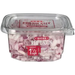 H-E-B Diced Red Onions