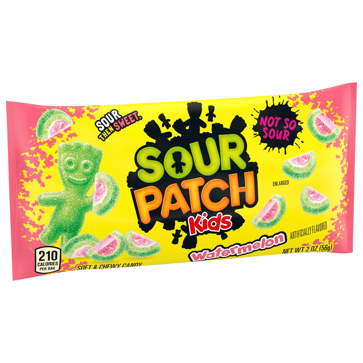 slide 9 of 9, SOUR PATCH KIDS Watermelon Soft & Chewy Candy, 2 oz Bag, 2 oz