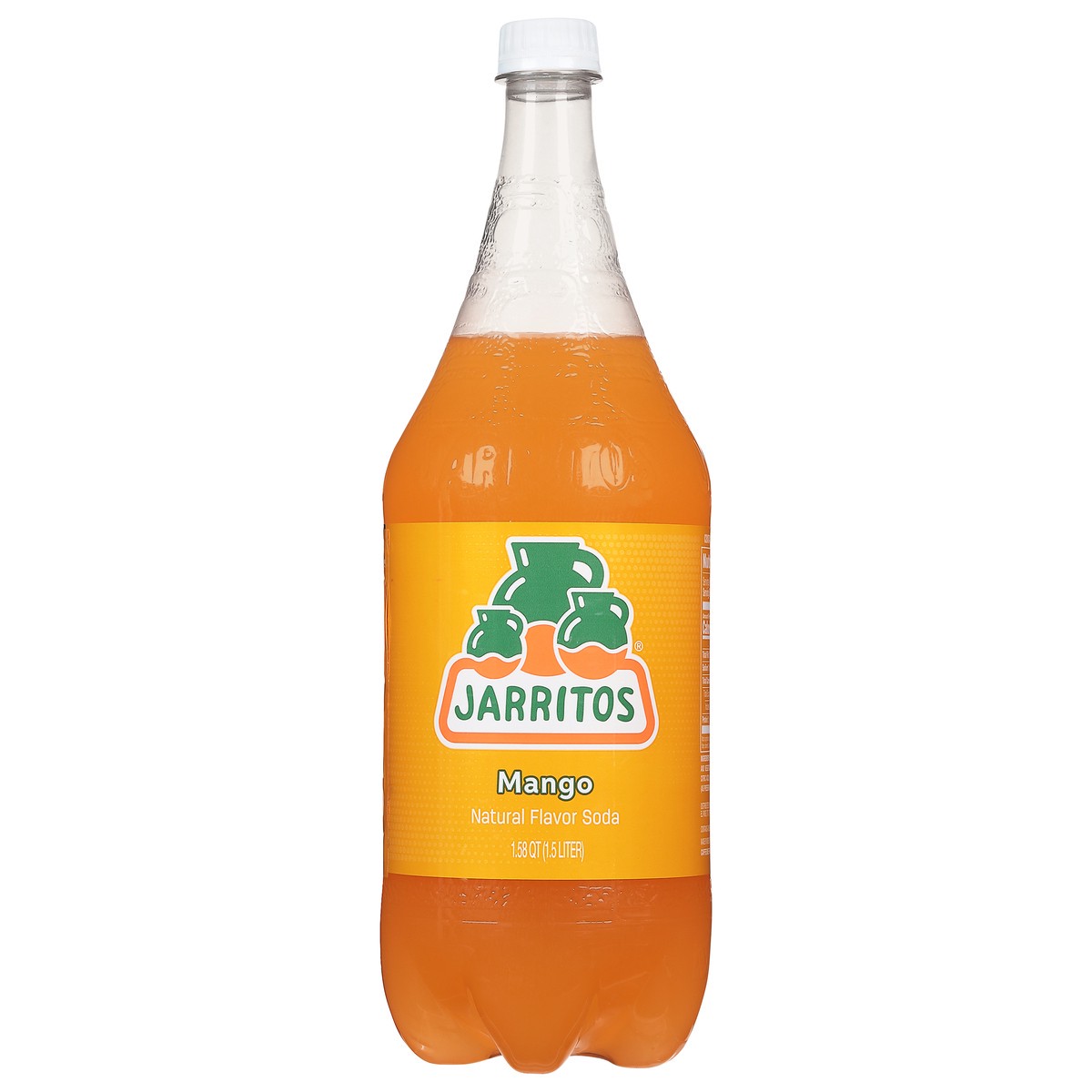 slide 1 of 1, Jarritos Jarrito Mango Soda, 1.5 liter