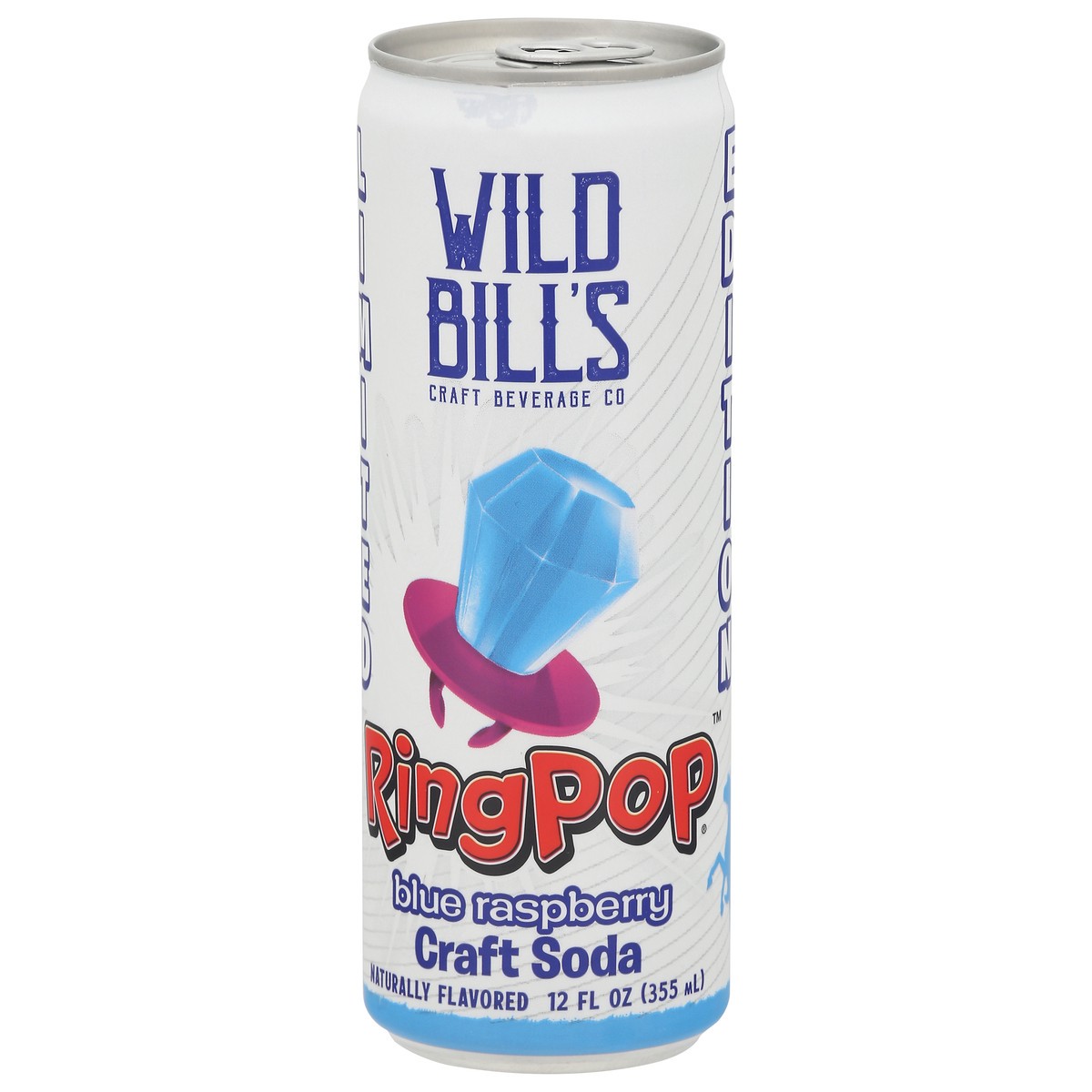 slide 11 of 14, Wild Bills Soda Ring Pop Blue Raspberry - 12 oz, 12 oz
