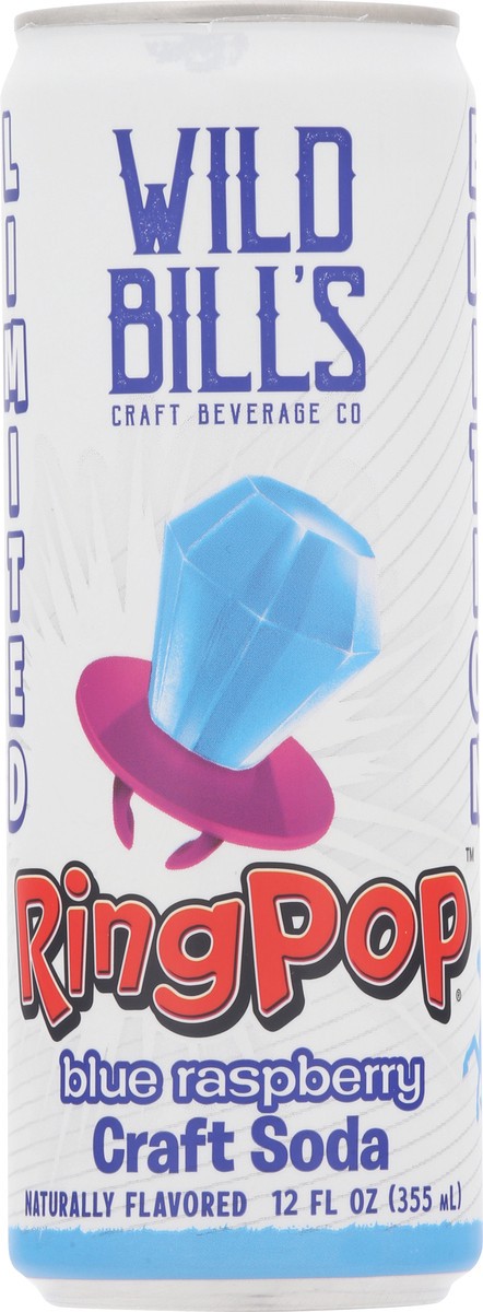 slide 9 of 14, Wild Bills Soda Ring Pop Blue Raspberry - 12 oz, 12 oz