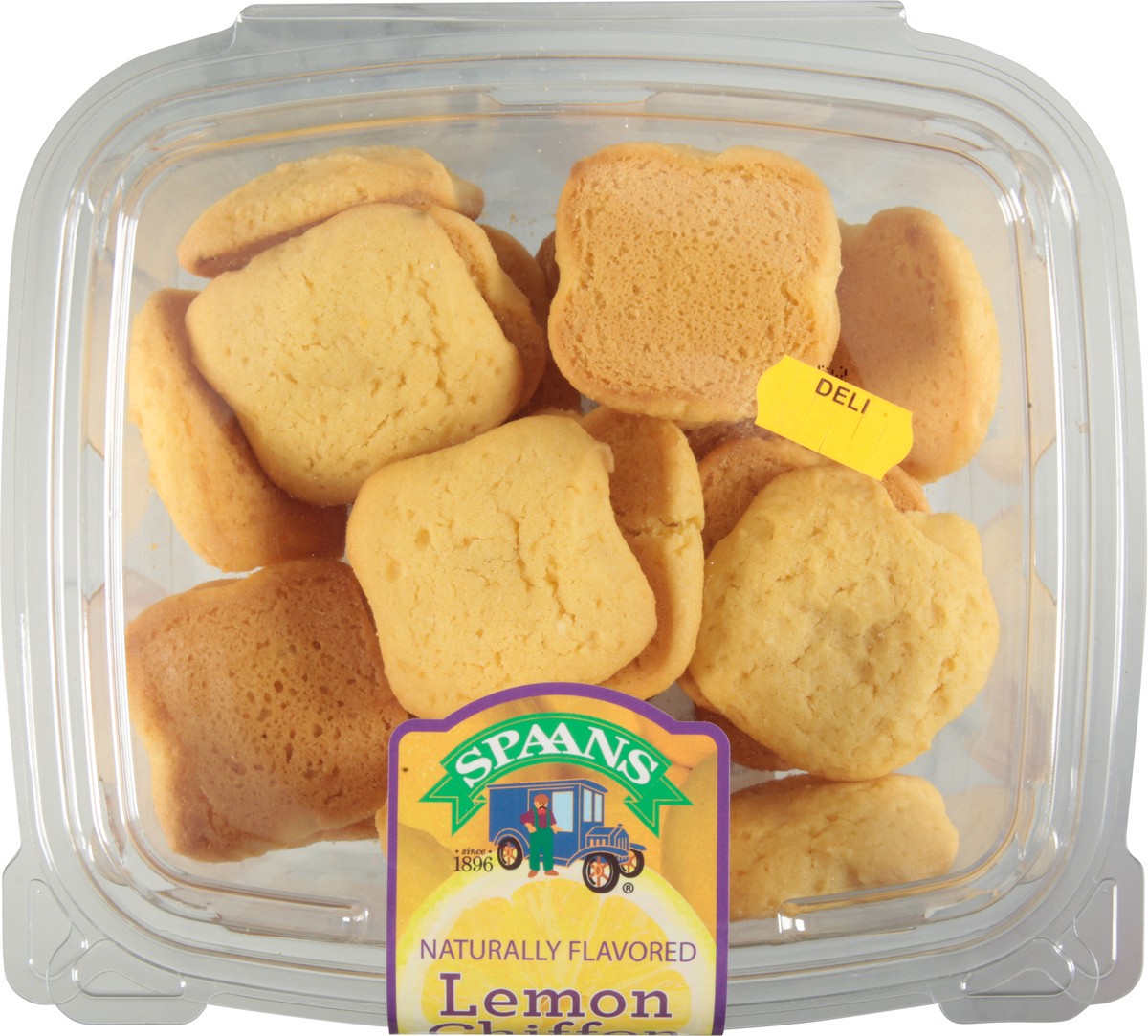 slide 1 of 9, Spaans Sugar Free Lemon Chiffon Cookies 10 oz, 10 oz