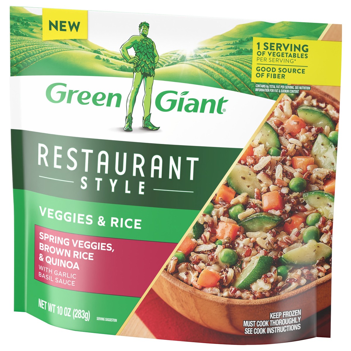 slide 3 of 9, Green Giant Veggies & Rice, Restaurant Style (Frozen), 10 oz