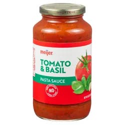 Meijer Tomato Basil Pasta Sauce