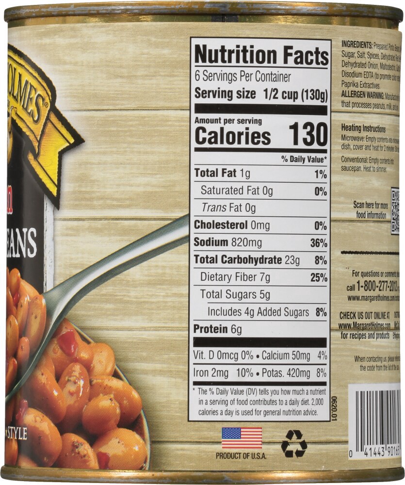 slide 4 of 4, Margaret Holms Cajun Pnto, 27 oz