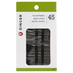 SINGER Assorted Hand Needles, 45 Count