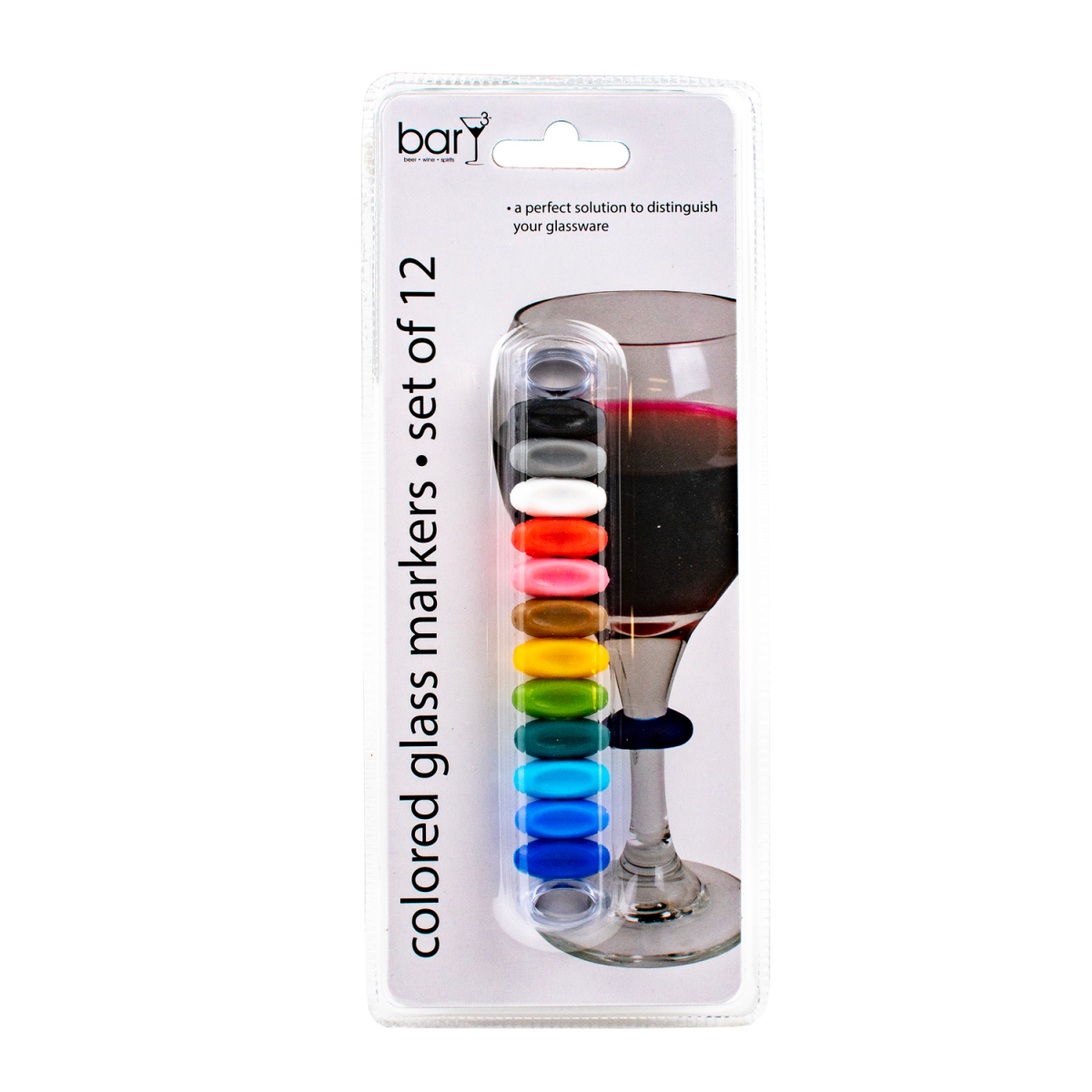slide 1 of 1, Bary3 Bar Y3 Glass Markers 12 ct, 1 ct