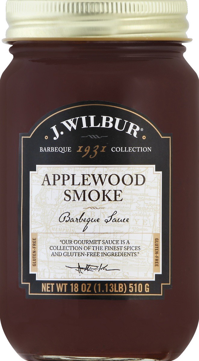 slide 2 of 2, J Wilbur Barbeque Sauce 18 oz, 18 oz