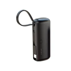 Ionix 5000mAh Powerbank with Built-in Type-C Cable