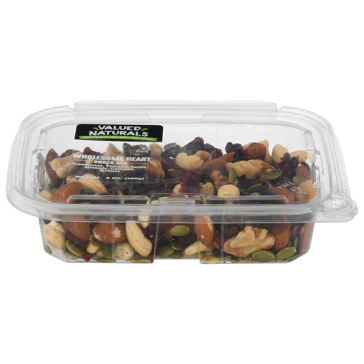 slide 9 of 13, Valued Naturals Wholesome Heart Snack Mix 8 oz, 8 oz