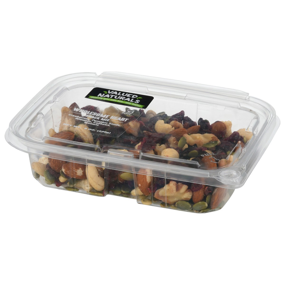 slide 13 of 13, Valued Naturals Wholesome Heart Snack Mix 8 oz, 8 oz