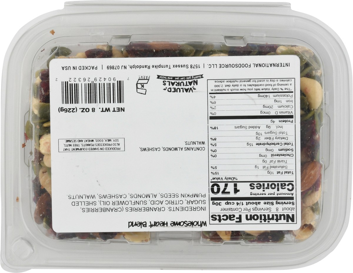 slide 3 of 13, Valued Naturals Wholesome Heart Snack Mix 8 oz, 8 oz