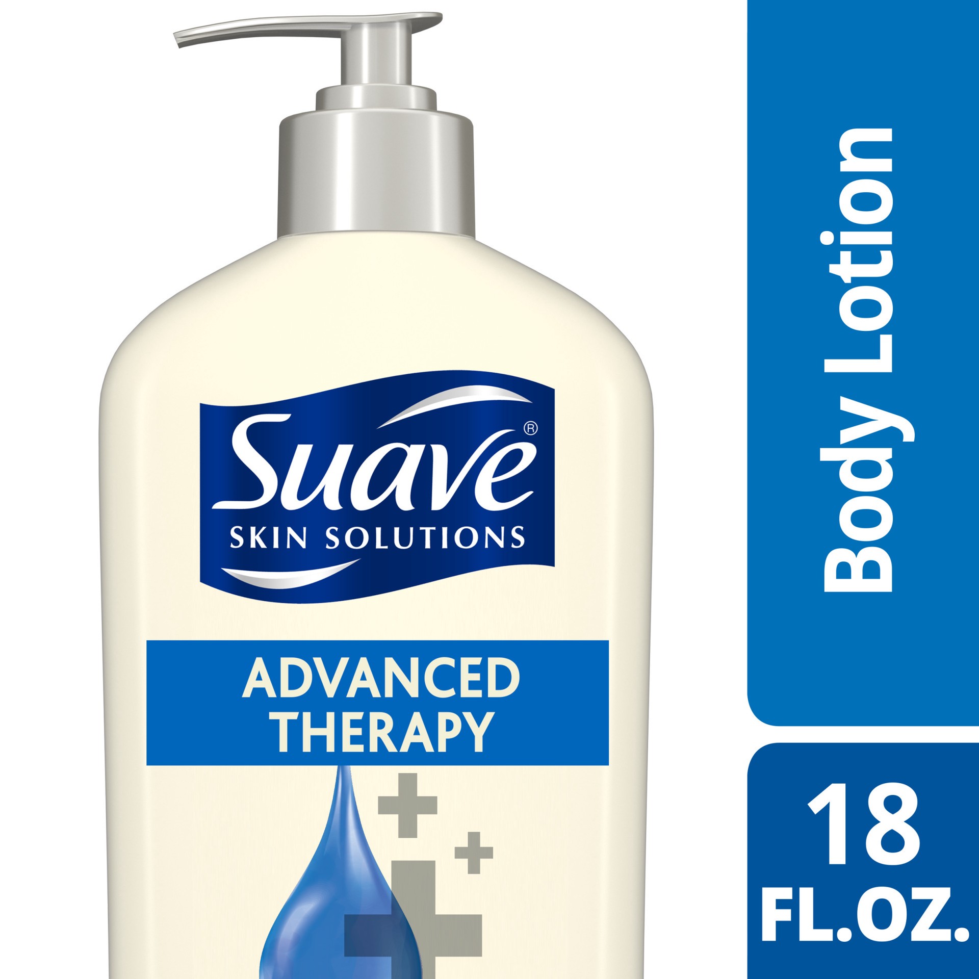 slide 1 of 3, Suave Skin Solutions Body Lotion Advanced Therapy 18 oz, 18 oz