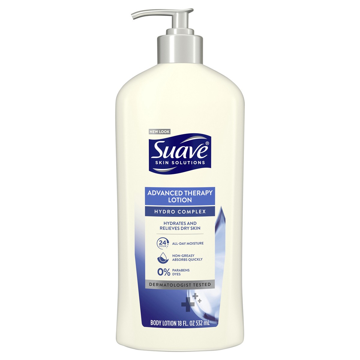 slide 1 of 3, Suave Advanced Therapy Lotion, 18 fl oz