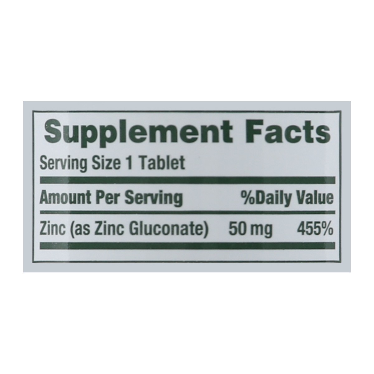 slide 12 of 13, Nature's Bounty 50 Mg Zinc, 100 ct