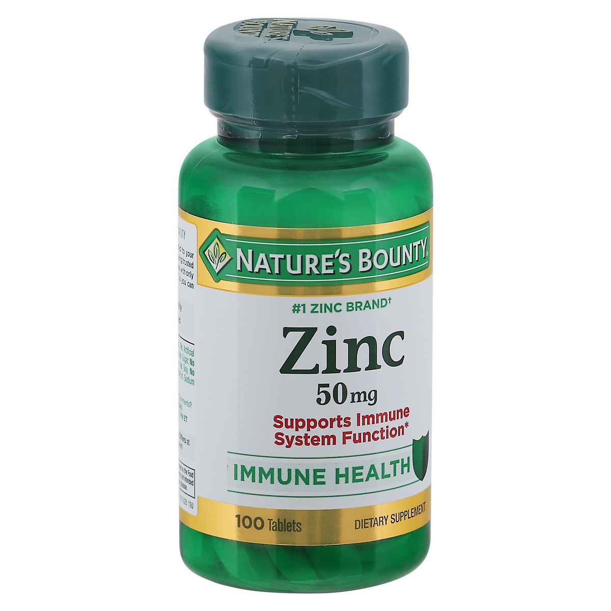 slide 5 of 13, Nature's Bounty 50 Mg Zinc, 100 ct