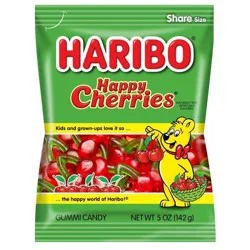 Haribo Happy Cherries Gummi Candy - 5.29oz