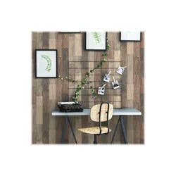 RoomMates Weathered Wooden Planks Peel & Stick Wallpaper - Brown