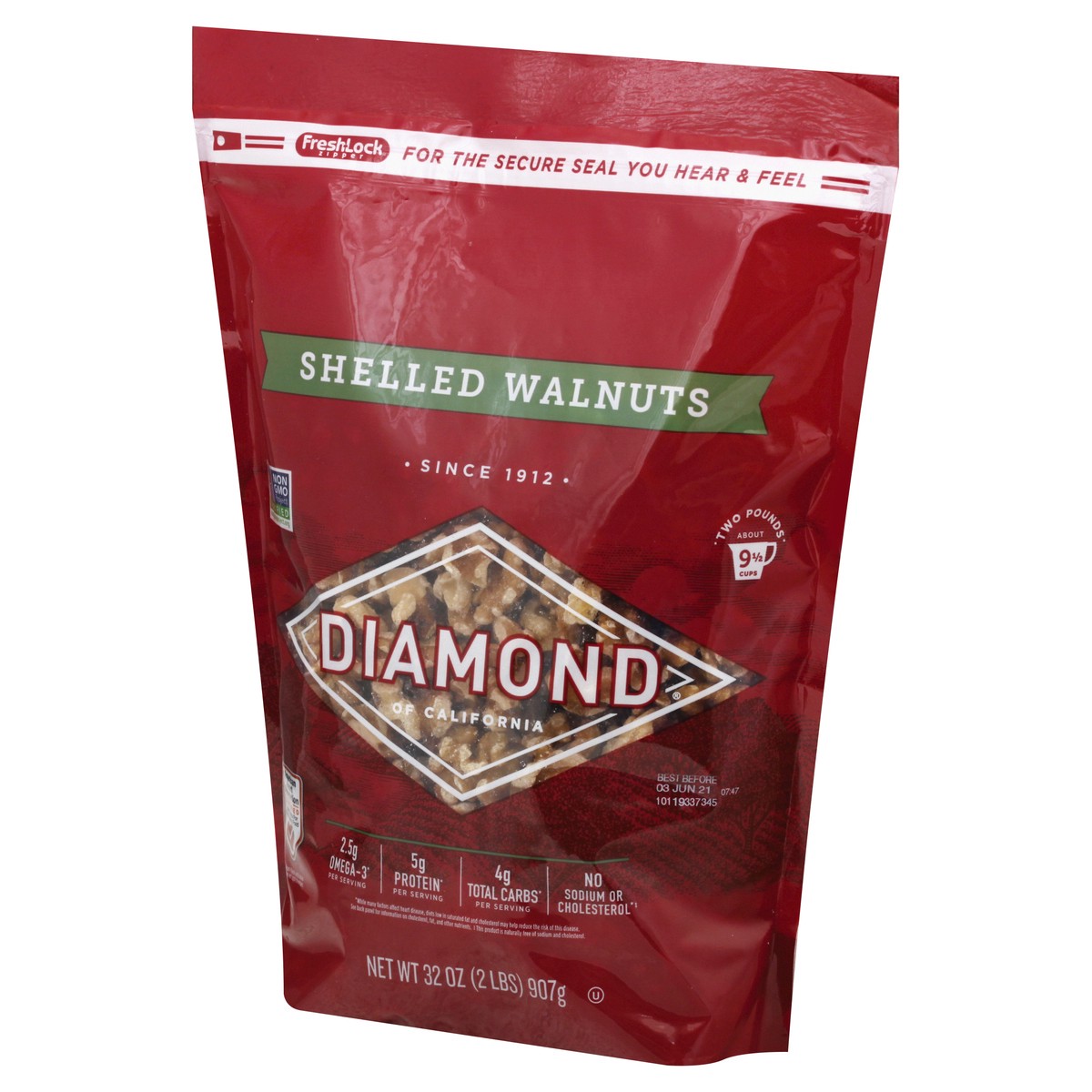 slide 6 of 13, Diamond Shelled Walnuts, 32 oz