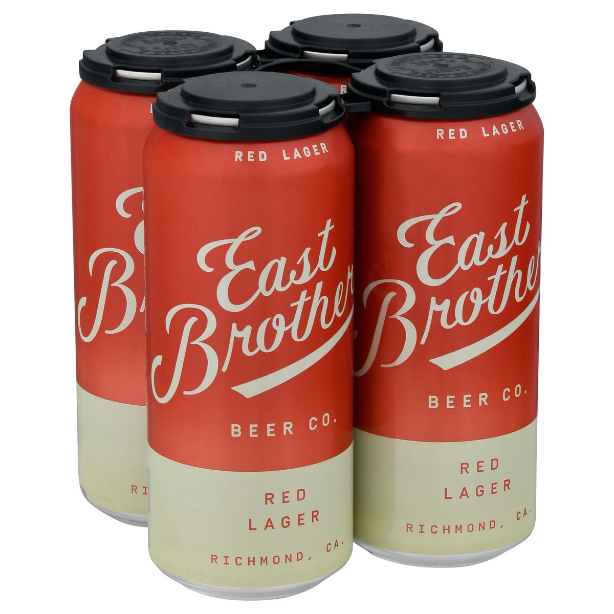 slide 7 of 12, East Brother Red Lager Beer 4 - 1 pt Cans, 4 ct