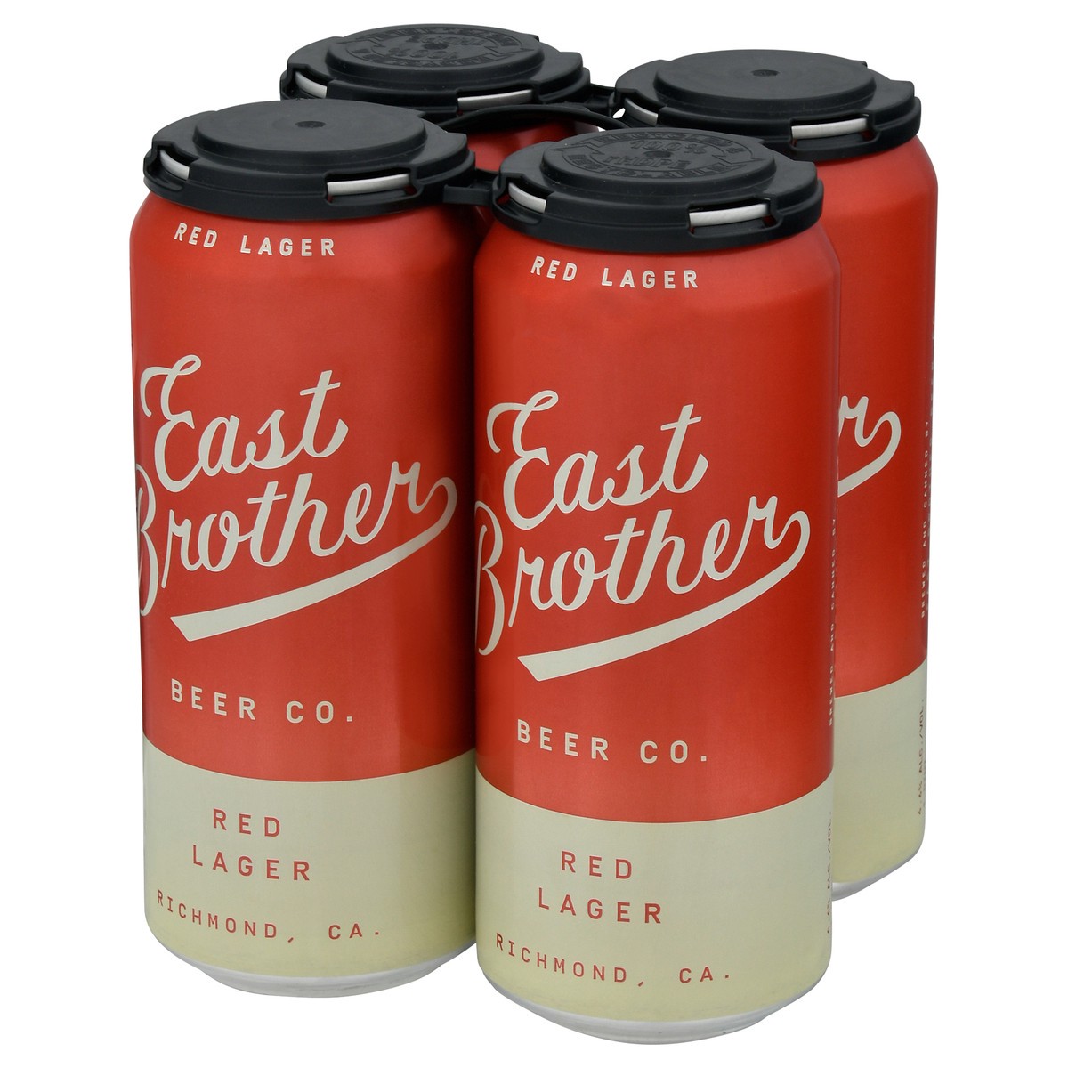 slide 5 of 12, East Brother Red Lager Beer 4 - 1 pt Cans, 4 ct