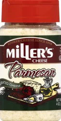Miller's Cheese Parmesan Grated Cheese - 4 oz