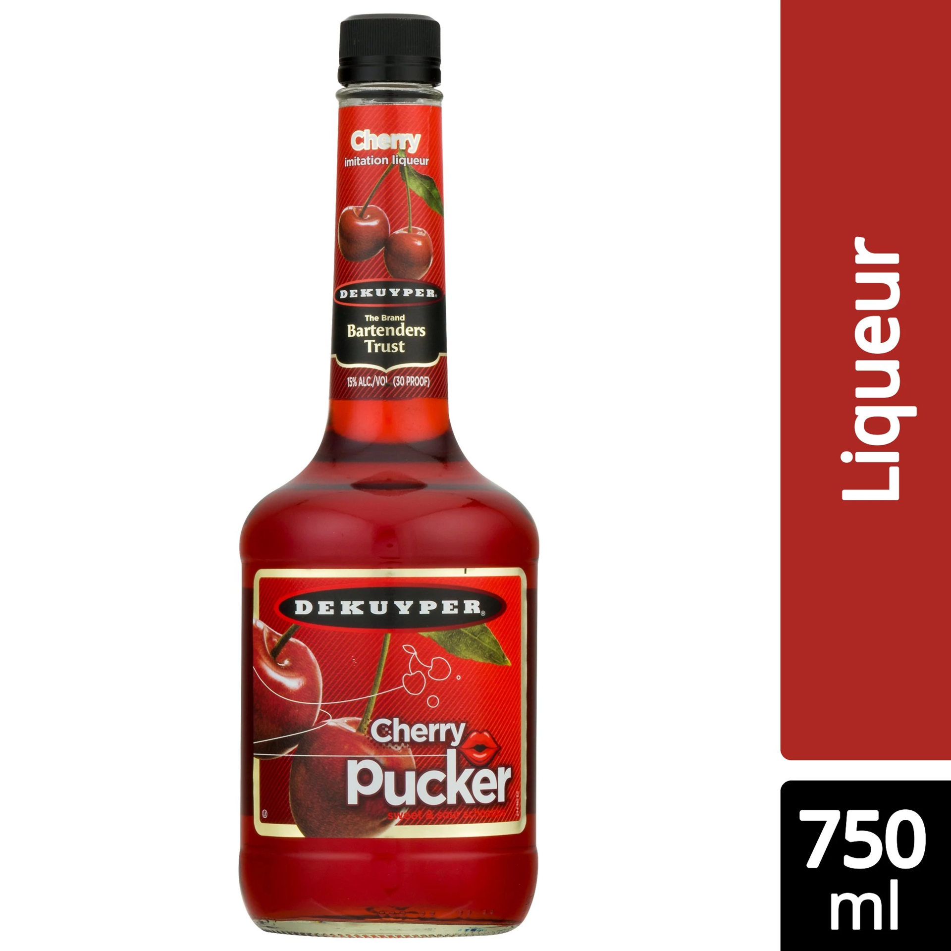 slide 1 of 1, Dekuyper Cherry Liqueur, 750 ml