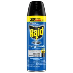 Raid Flying Insect Killer 7, Flying Insect Spray Can, Outdoor Fresh Scent, 18 oz