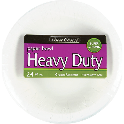 slide 1 of 1, Best Choice Heavy Duty Bowls, 24 ct; 20 oz