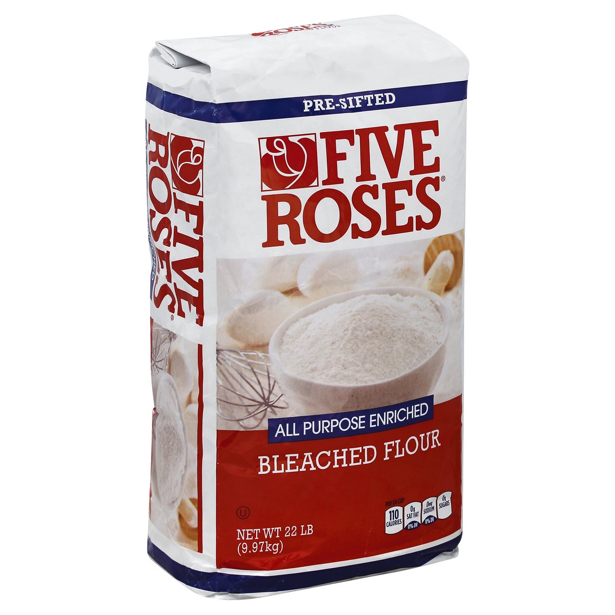 slide 10 of 10, Five Roses Flour 22 lb, 22 lb