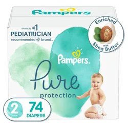 Pure Protection Diapers Size 2 74 Count