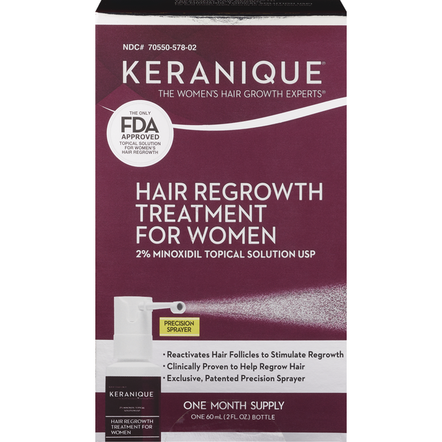 slide 1 of 1, Keranique Hair Growth Spray, 1 ct