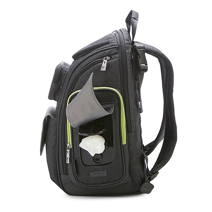 slide 5 of 9, Jeep Adventurers Backpack Diaper Bag - Grey, 1 ct