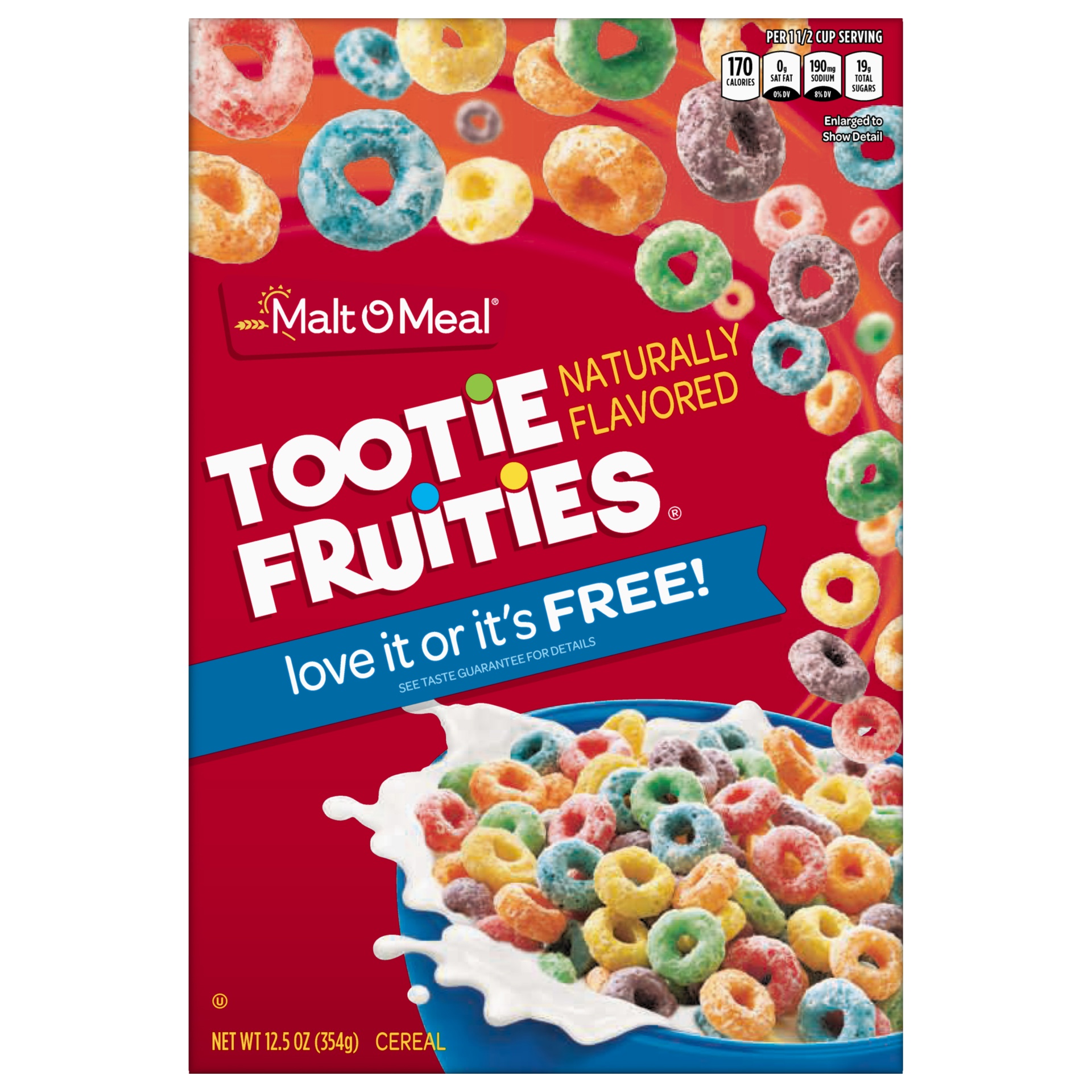 Tootie Fruities Cereal: Fruity & Crunchy Loop-Shaped Cereal