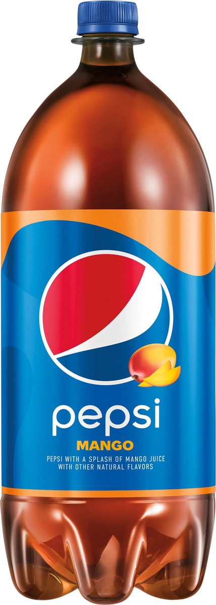 slide 3 of 5, Pepsi Mango- 2 liter, 67.6 oz