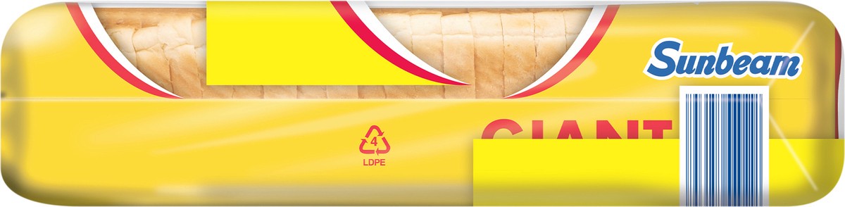 slide 11 of 12, Sunbeam Giant White Bread, Sandwich Bread, 2-24 oz Loaves, 