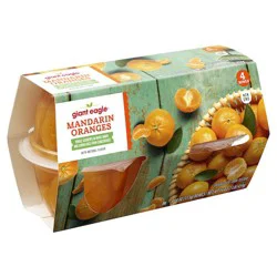 Giant Eagle Mandarin Oranges In Light Syrup