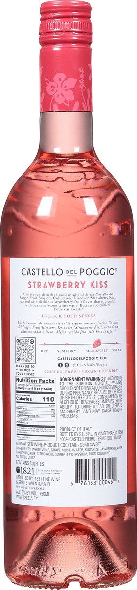 slide 4 of 12, Castello Del Poggio Strawberry Wine, 750 ml