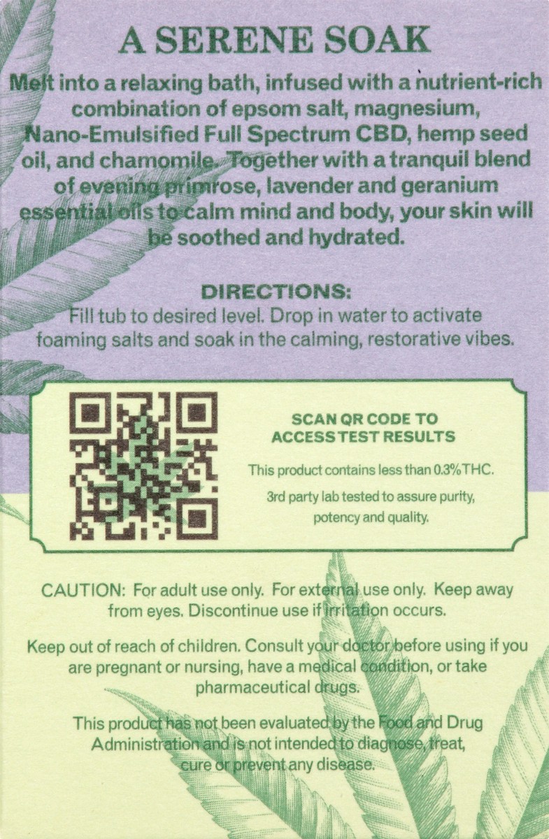 slide 4 of 9, The Grandpa Soap Co. CBD Relax Foaming Salt Blocks 2 ea, 2 ct